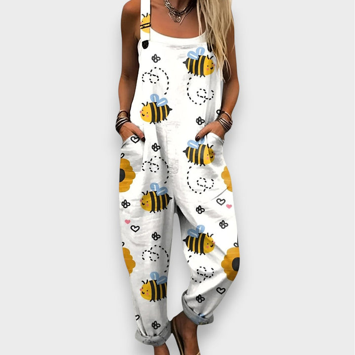 Bertha | Bequemer und eleganter Overall mit lockerem Schnitt