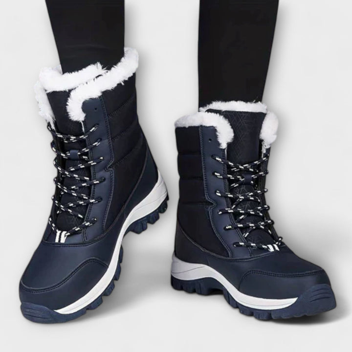 Wasserdichti Winterstiefel für Dämme