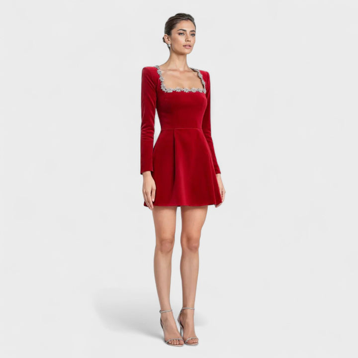 Elea | Samteines Minikleidchen