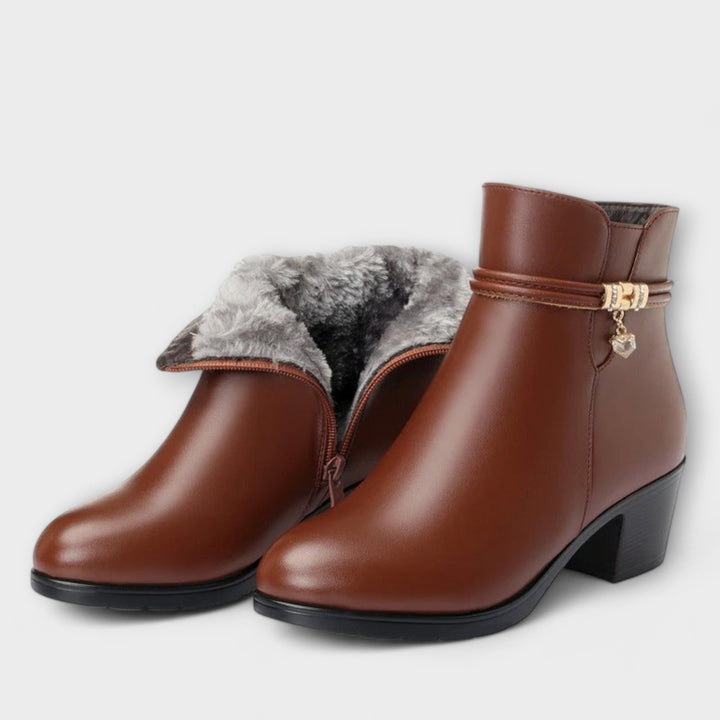 Frederika – Elegante Winterstiefel mit Reisverschluss
