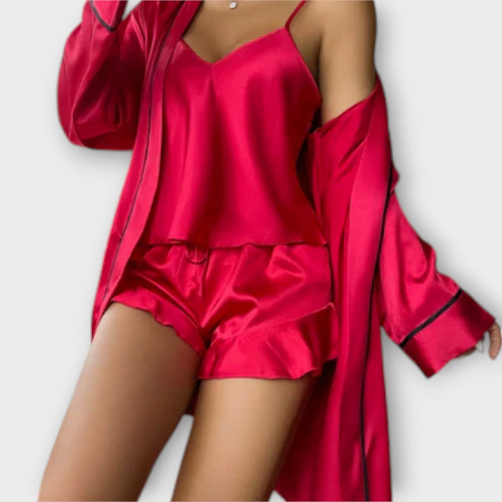 Félicité – gmüetlichs Pyjama-Set mit 3 Teile