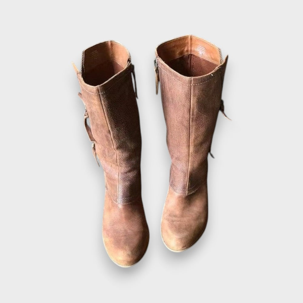 Amparo | Winterstiefel für Damen mit warmem Futter und Absatz