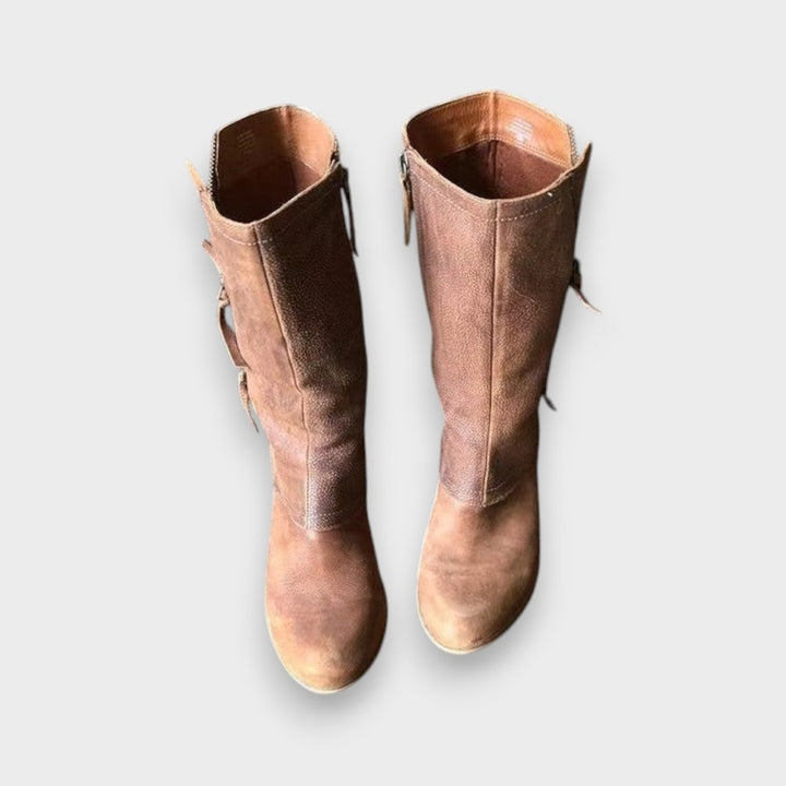 Amparo | Winterstiefel für Damen mit warmem Futter und Absatz