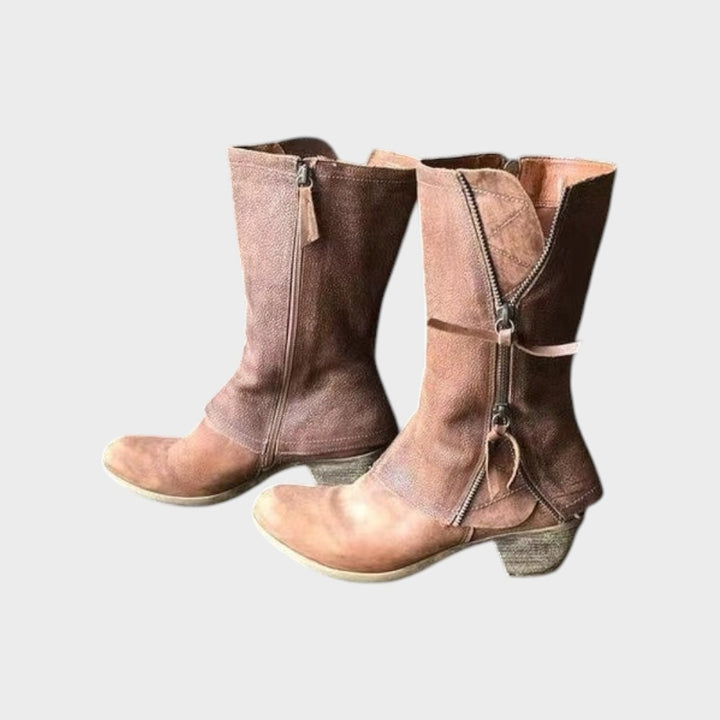 Amparo | Winterstiefel für Damen mit warmem Futter und Absatz
