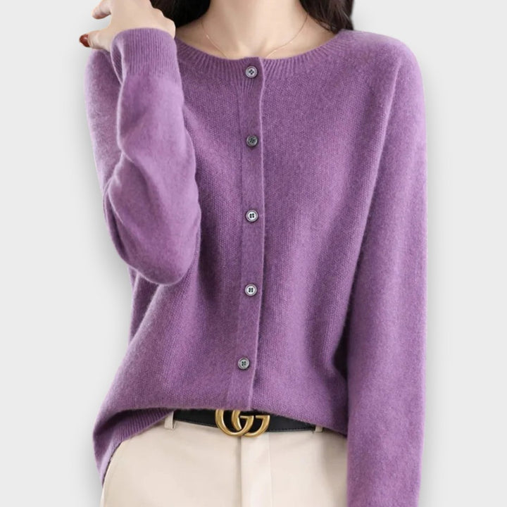 Elena | Strickjacke aus Merinowolle