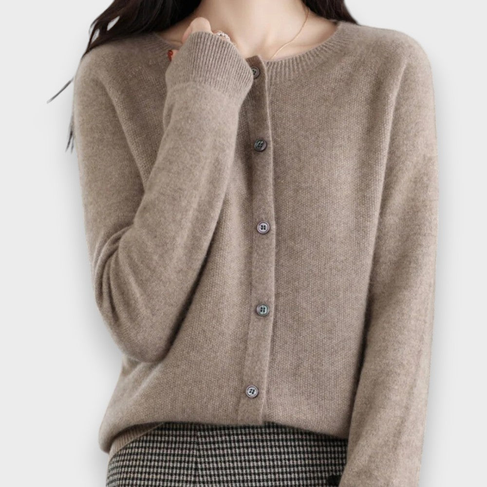 Elena | Strickjacke aus Merinowolle