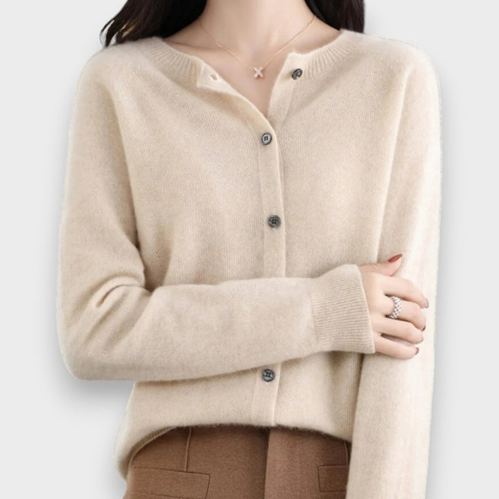Elena | Strickjacke aus Merinowolle