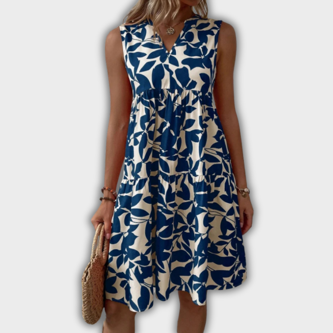 Isabel - Florales Stufen-Sommerkleid