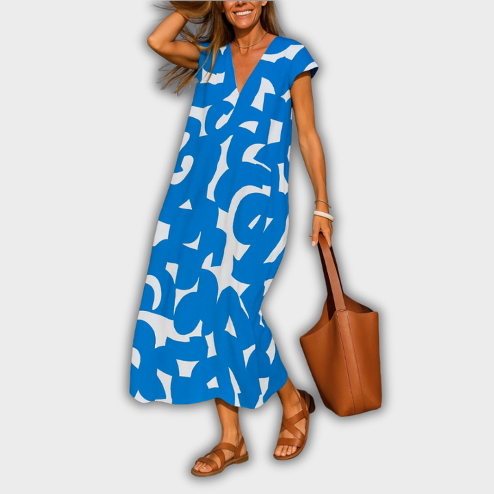 Valérie | V-loops Kleid