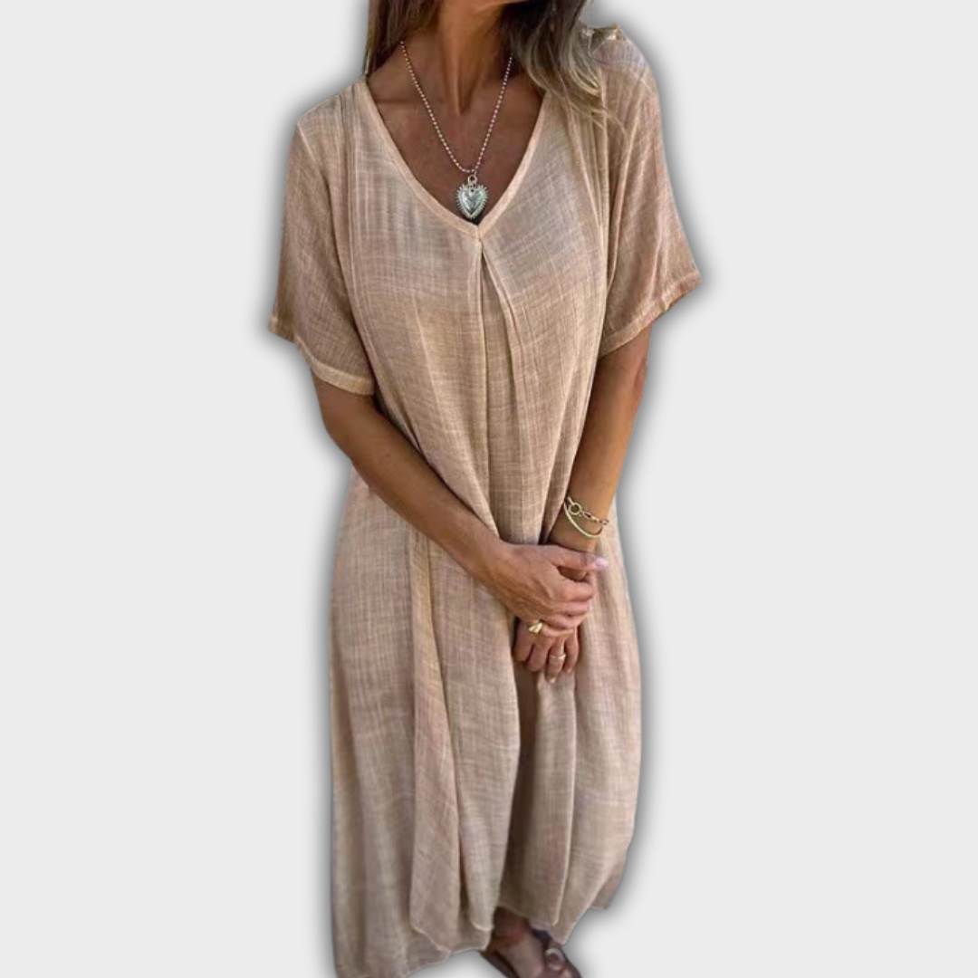 Naia | V-Hals Kleid