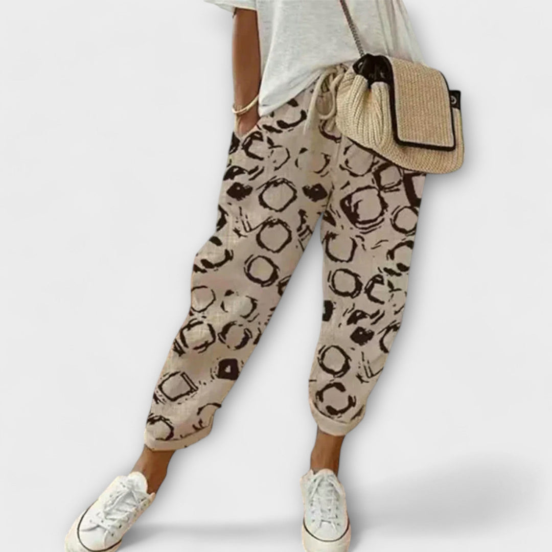 Burga – Gemüetlich Baumwoll-Lienehose