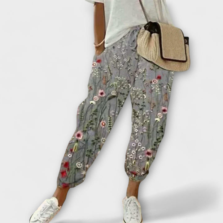 Burga – Gemüetlich Baumwoll-Lienehose