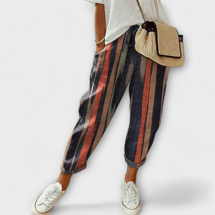 Burga – Gemüetlich Baumwoll-Lienehose