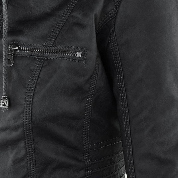 Leni | Leder Bikerjacke