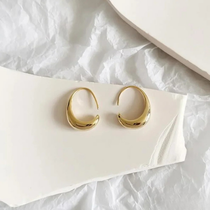 Eleganti Ohrring us Gold und Silber