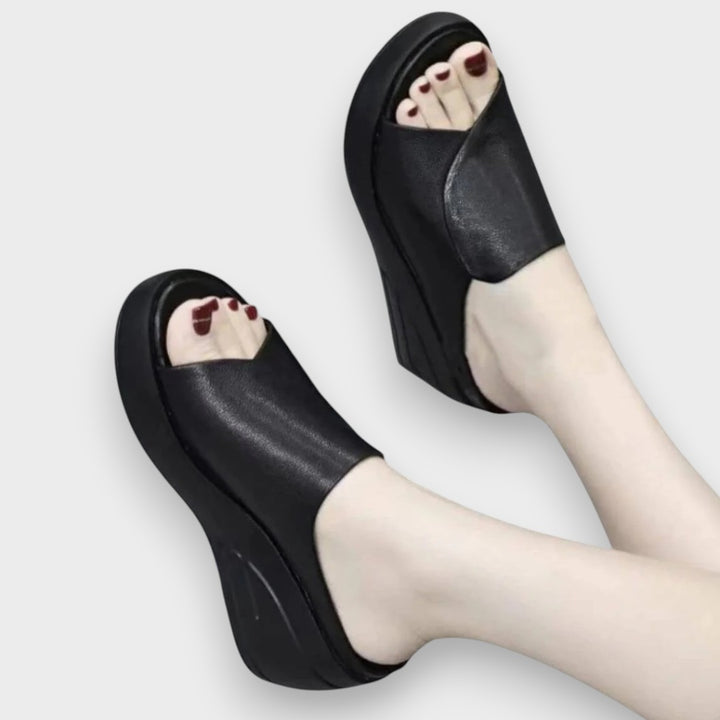 Elisa | Orthopädische Slipper Keilsandalen