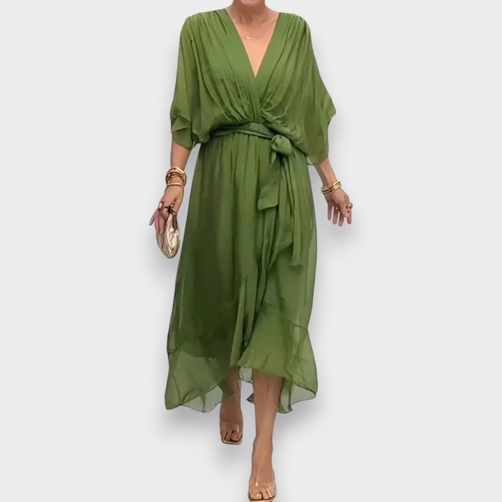 Monica | Kleid mit V-Ausschnitt