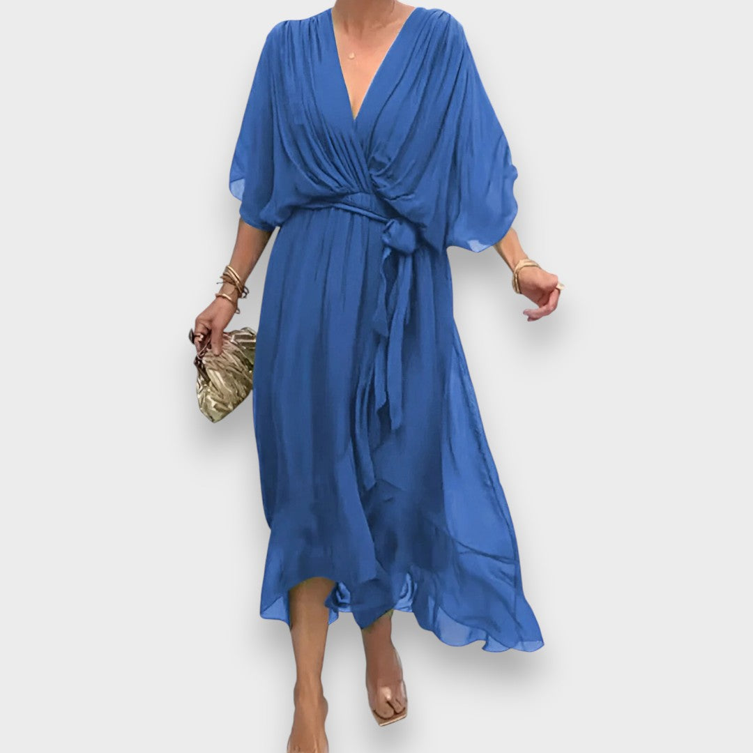 Monica | Kleid mit V-Ausschnitt