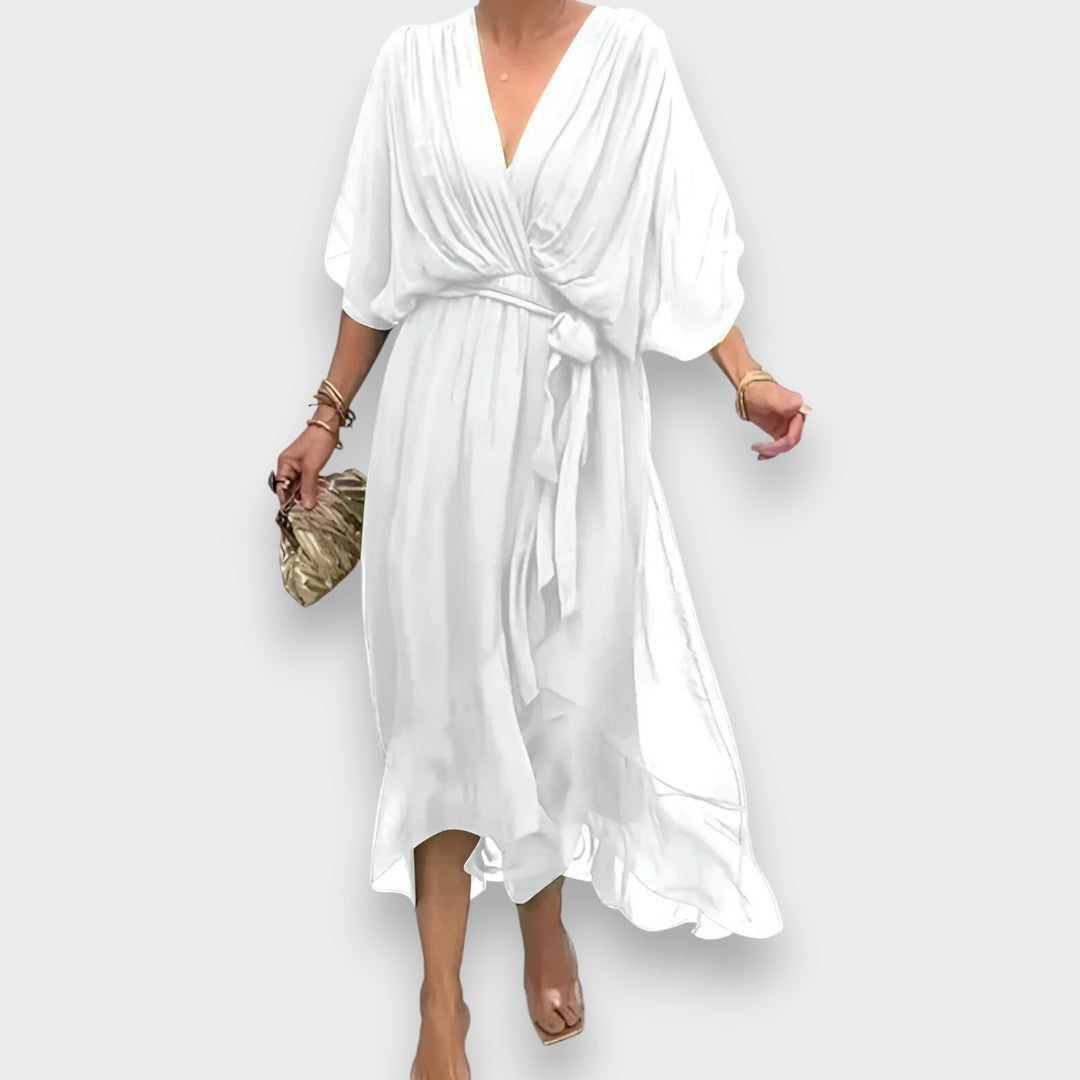 Monica | Kleid mit V-Ausschnitt