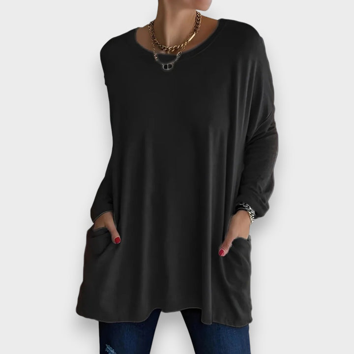 Aelira | Lässiges Longsleeve-Oberteil