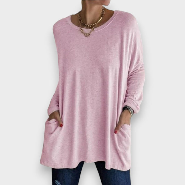 Aelira | Lässiges Longsleeve-Oberteil