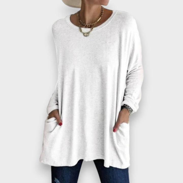 Aelira | Lässiges Longsleeve-Oberteil