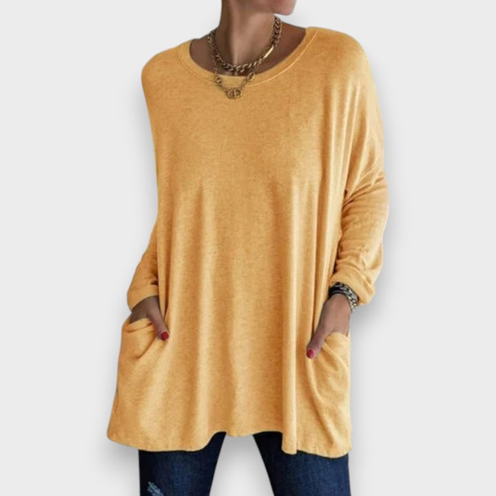 Aelira | Lässiges Longsleeve-Oberteil
