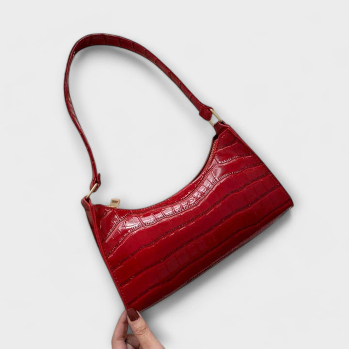 Léora. Glänzendi Ledertasche