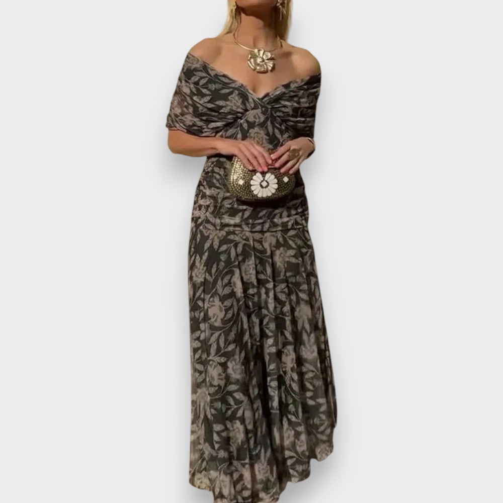 Malia | Elegantes Kleid mit V-Ausschnitt