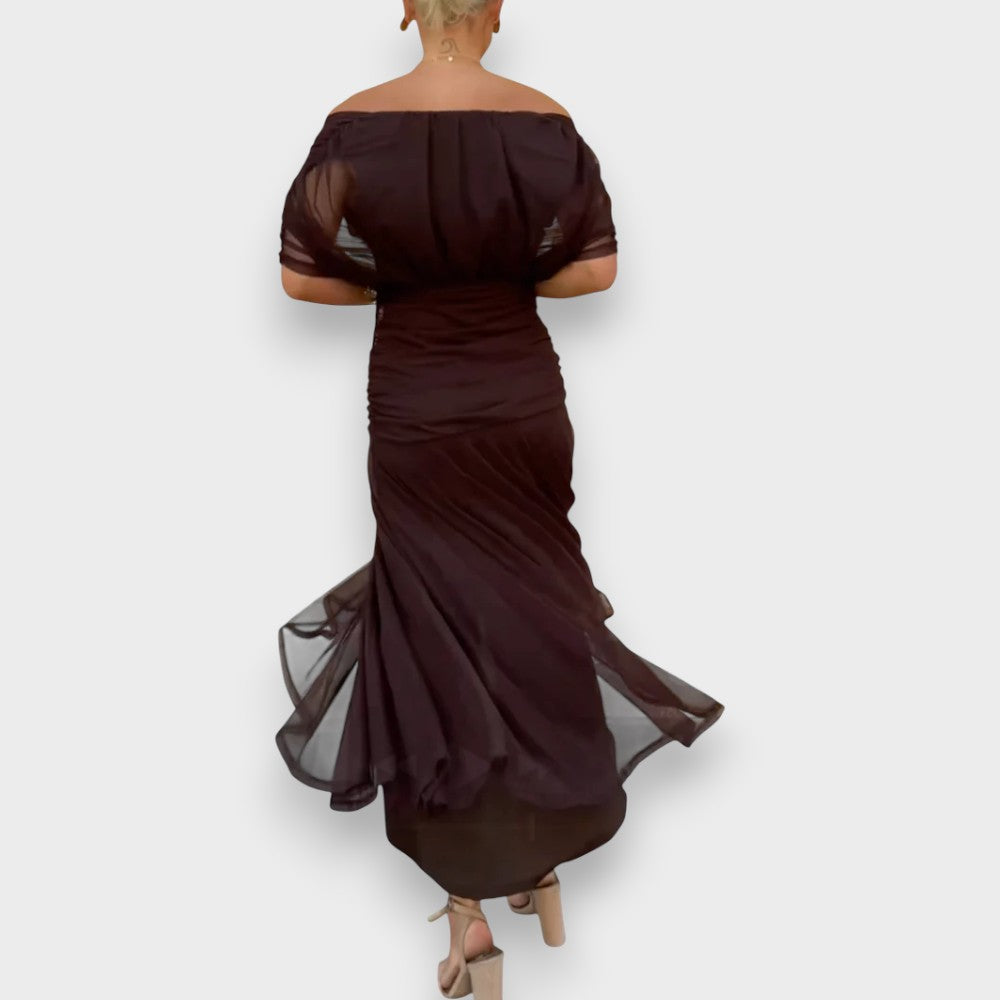 Malia | Elegantes Kleid mit V-Ausschnitt