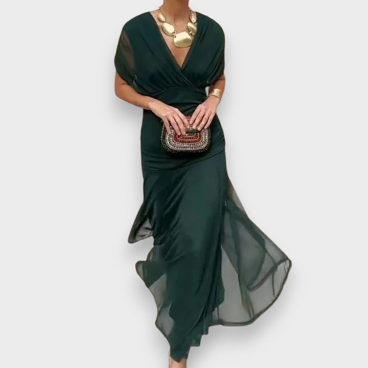 Malia | Elegantes Kleid mit V-Ausschnitt