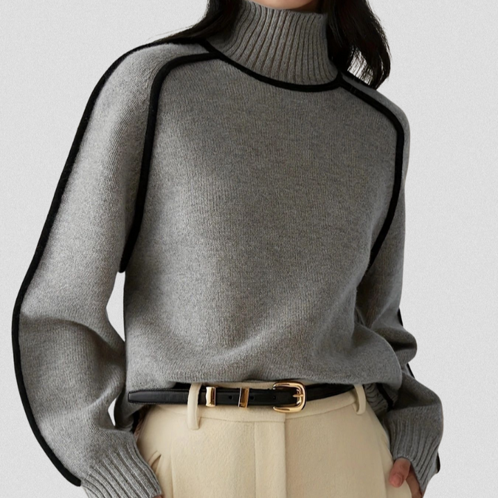 Eloise | Kontrast Pullover