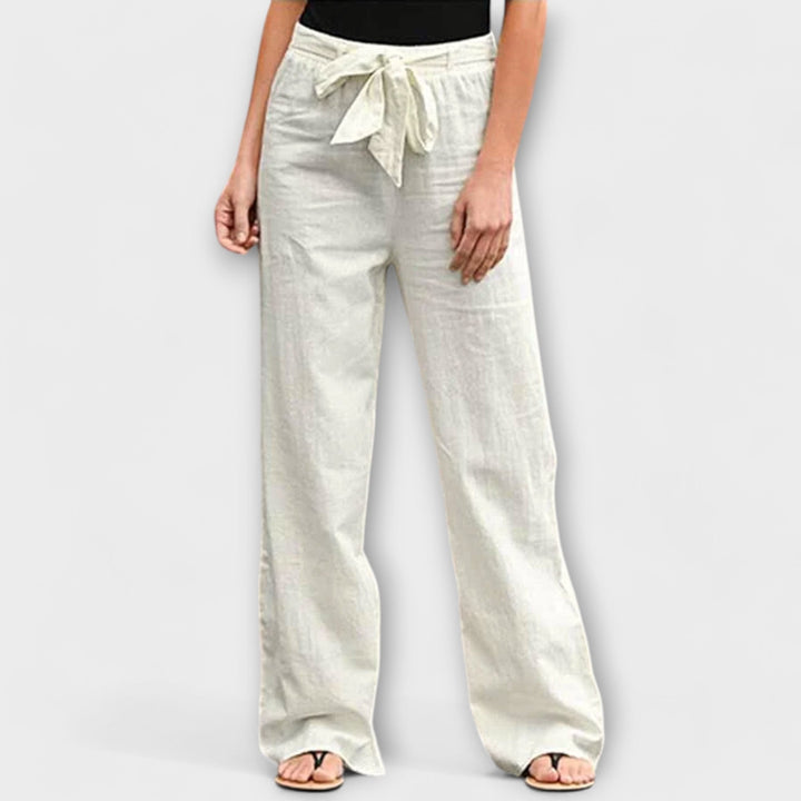 Loreen – Lichte Leinenhose