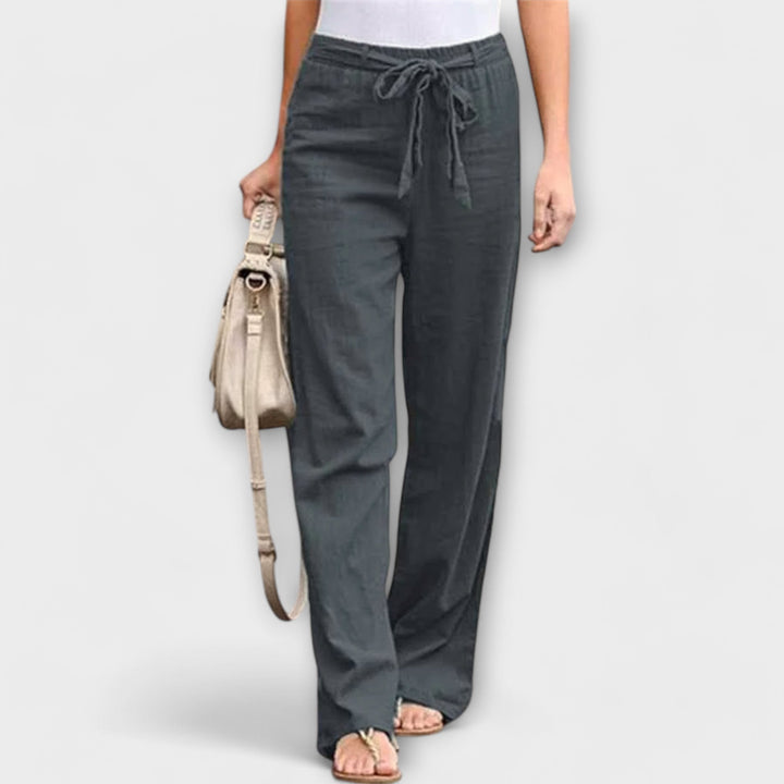 Loreen – Lichte Leinenhose