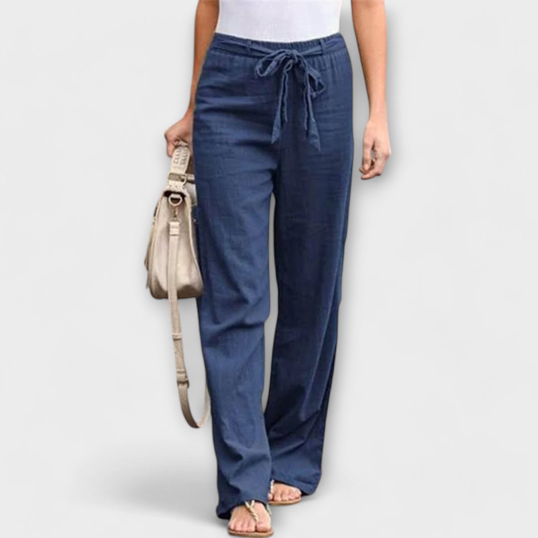 Loreen – Lichte Leinenhose