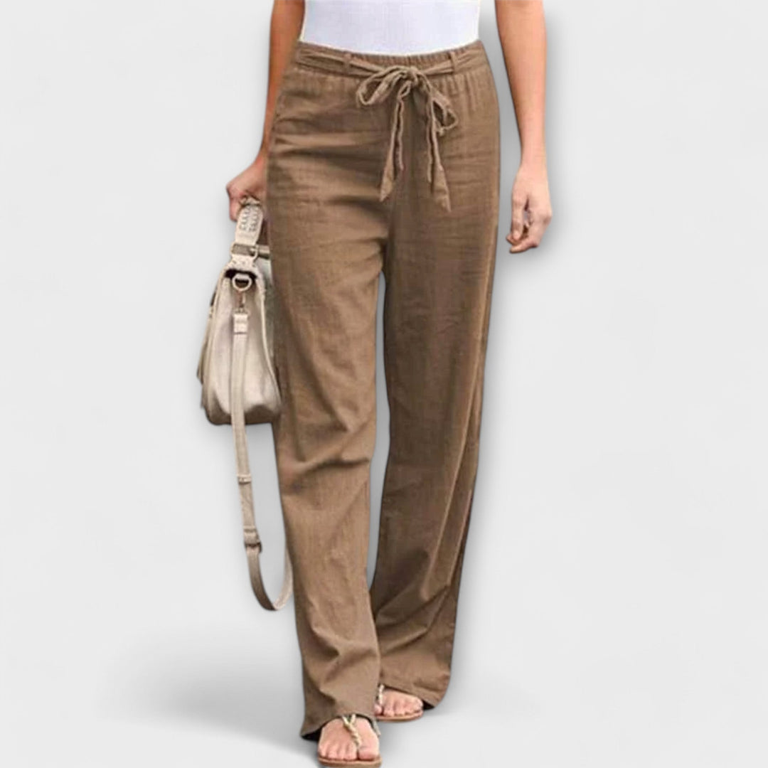 Loreen – Lichte Leinenhose