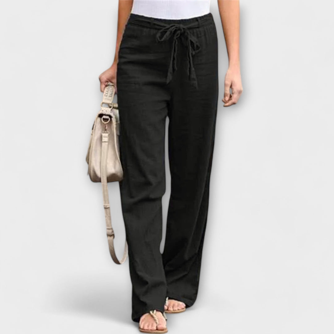 Loreen – Lichte Leinenhose