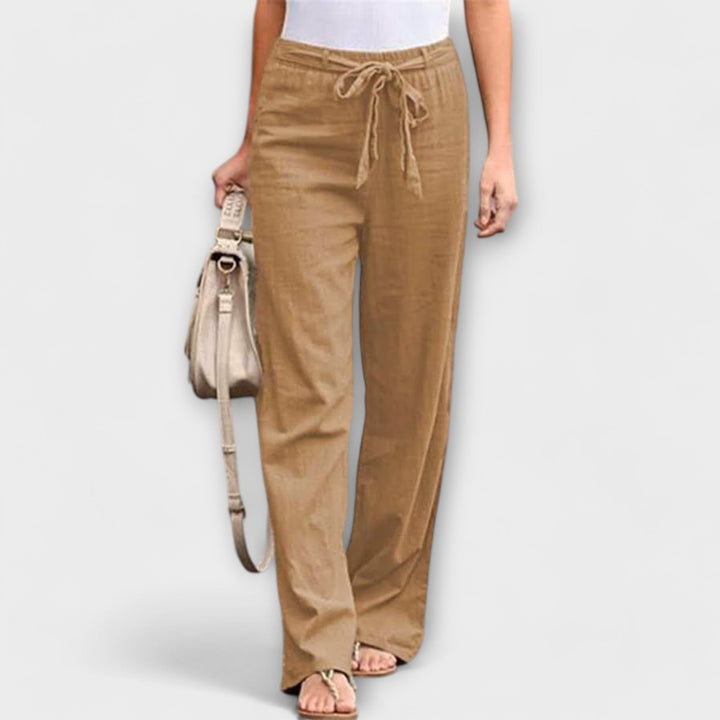 Loreen – Lichte Leinenhose