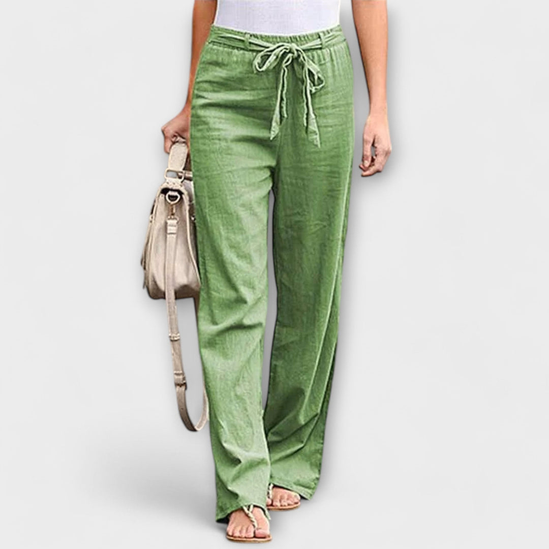 Loreen – Lichte Leinenhose