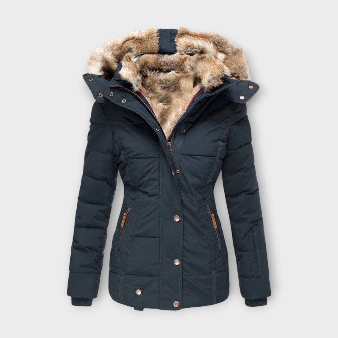 Emine – Kuscheligi Fell-Futter Jacke