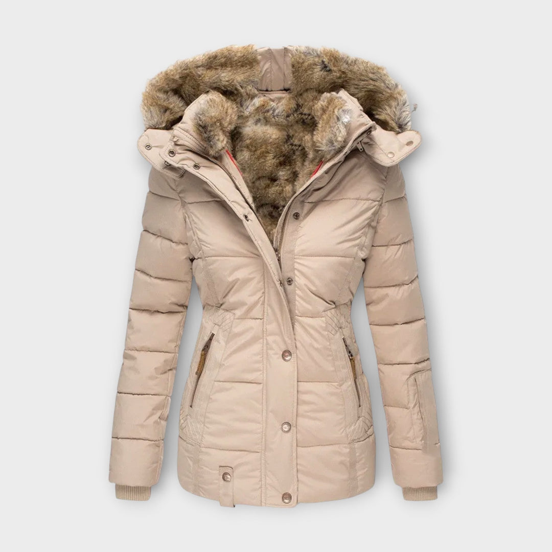 Emine – Kuscheligi Fell-Futter Jacke