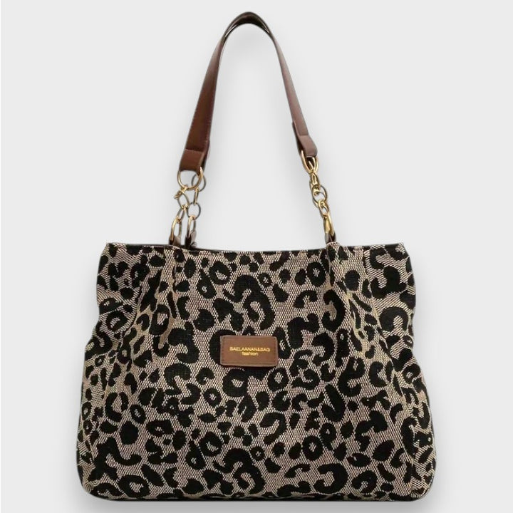 Nora | Leopard Charm Tasche