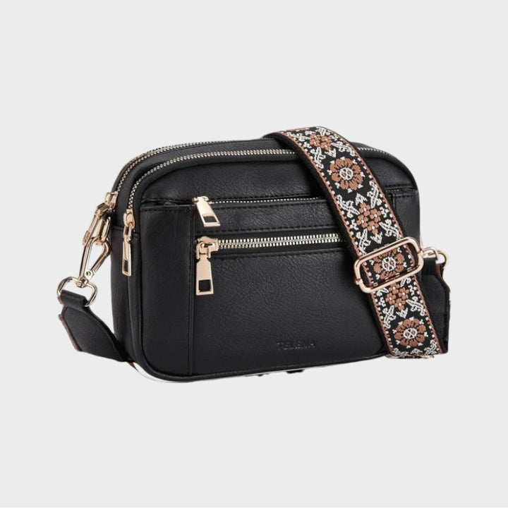 Selina | Schultertasche aus raffiniertem Leder