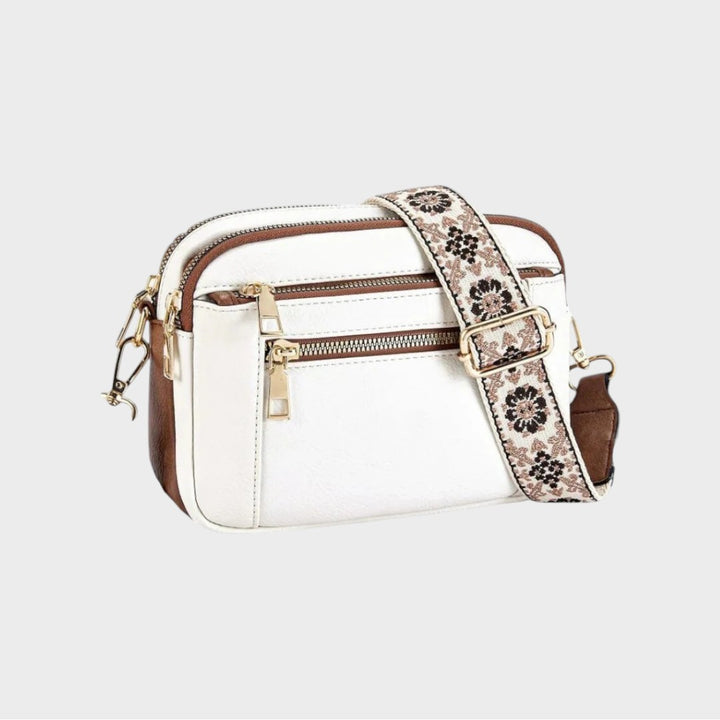 Selina | Schultertasche aus raffiniertem Leder