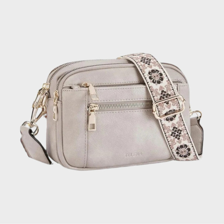 Selina | Schultertasche aus raffiniertem Leder