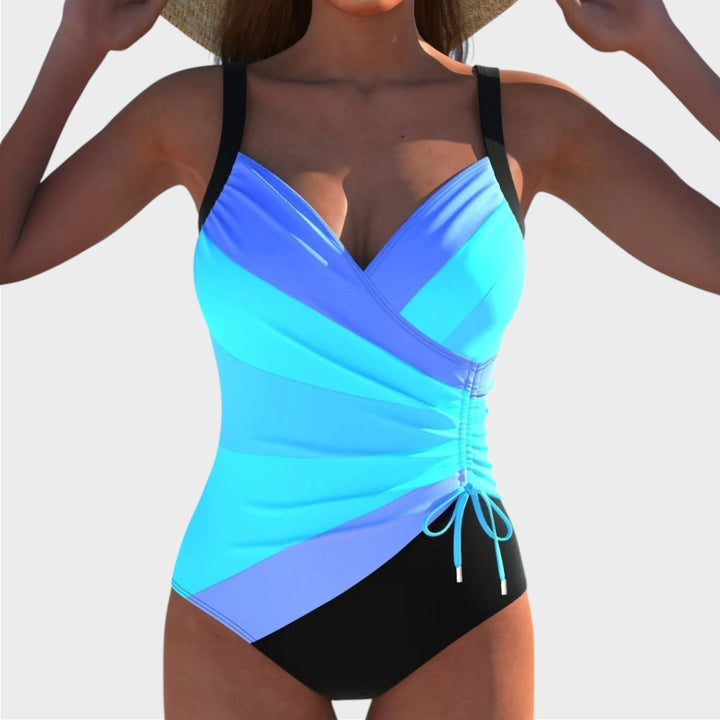 Amryth | Luxuriöser Badeanzug mit buntem Print