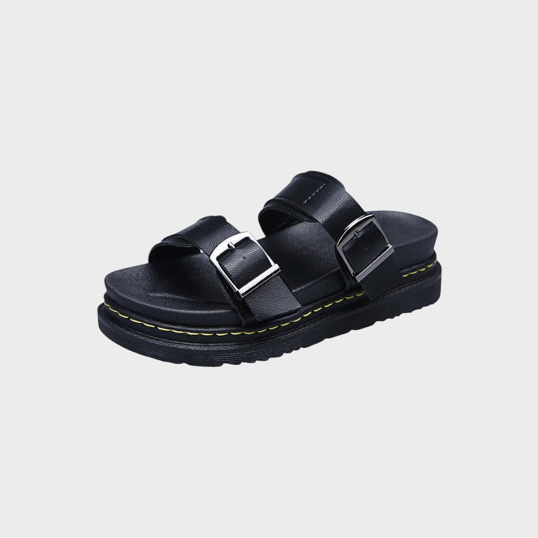 Paige | Bequeme Sommer-Plateausandalen mit Schnallenverschluss