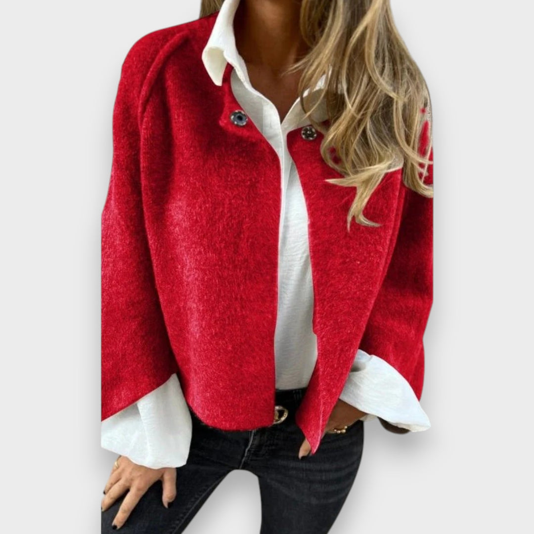 Ilse | Kurze Jacke mit elegant ausgestellten Ärmeln