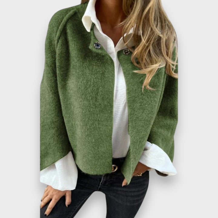 Ilse | Kurze Jacke mit elegant ausgestellten Ärmeln