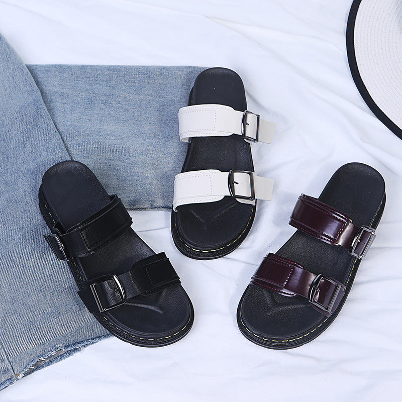 Paige | Bequeme Sommer-Plateausandalen mit Schnallenverschluss